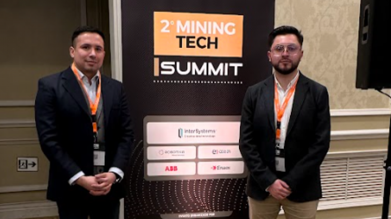 Académicos de Ing. Civil en Minas participaron en el II Mining Tech Summit